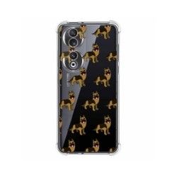 Funda Silicona Antigolpes compatible con Huawei Honor 90 5G diseño Perros 09 Dibujos