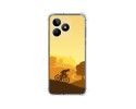 Funda Silicona Antigolpes para Realme C53 diseño Ciclista Dibujos