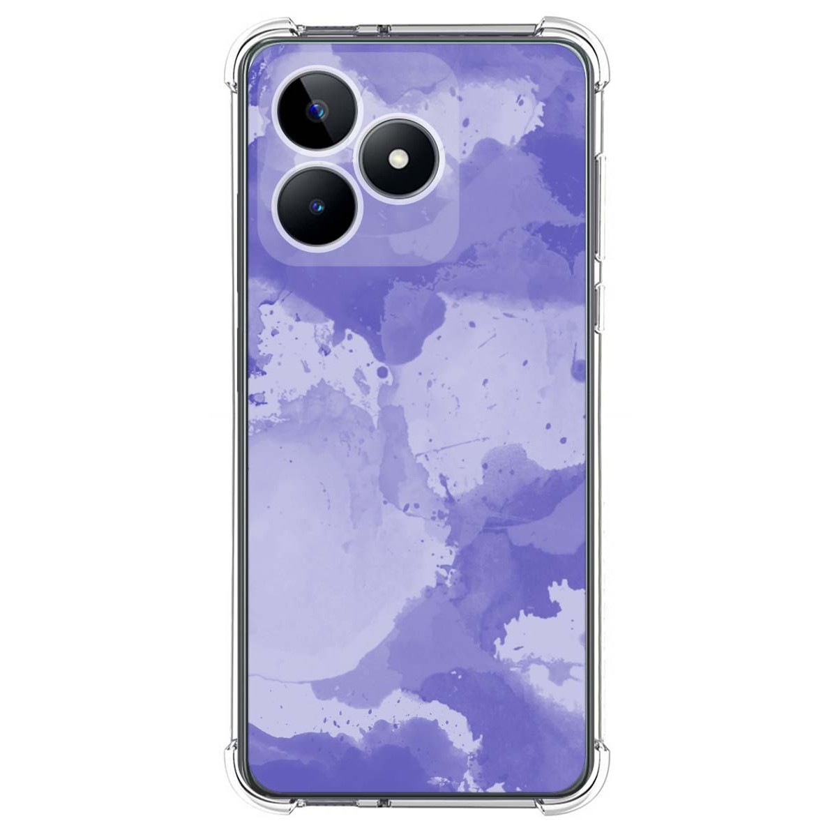 Funda Silicona Antigolpes para Realme C53 diseño Acuarela 01 Dibujos