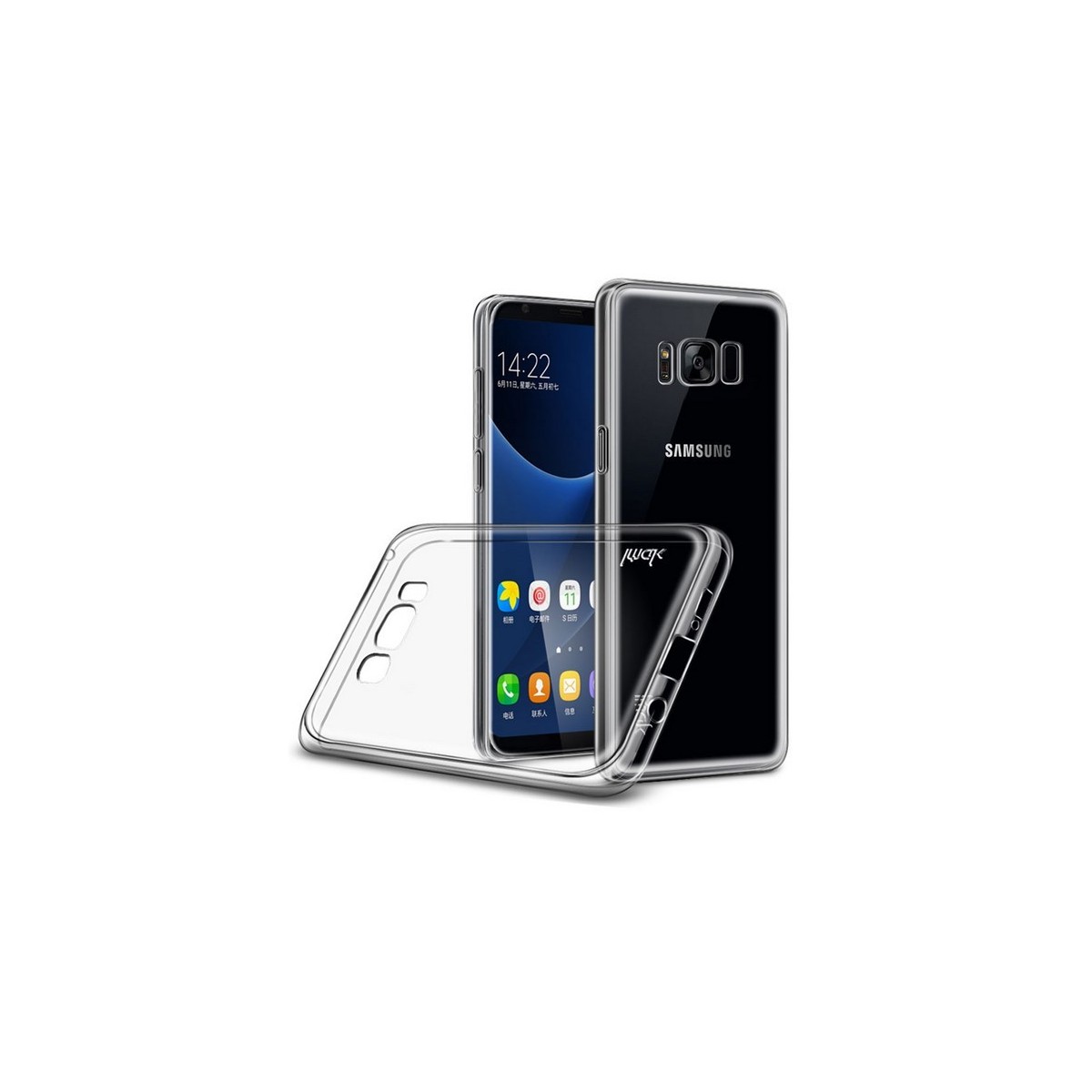 Funda Gel Tpu Imak para Samsung Galaxy S8 Plus Color Transparente