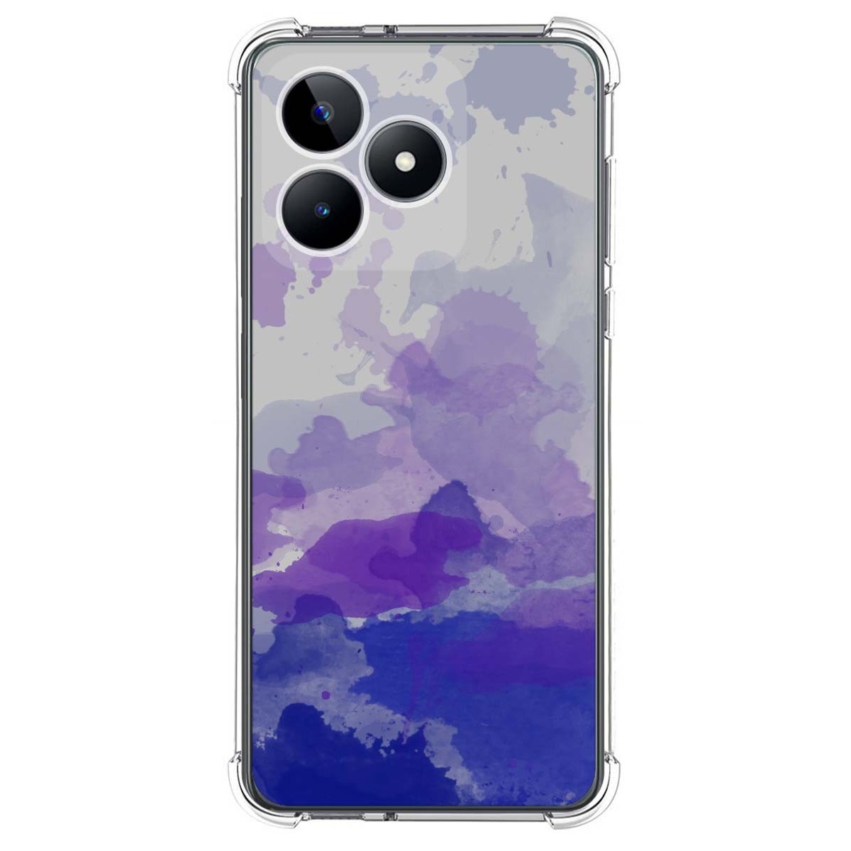 Funda Silicona Antigolpes para Realme C53 diseño Acuarela 09 Dibujos