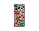 Funda Silicona Antigolpes para Realme C53 diseño Flores 02 Dibujos