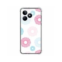 Funda Silicona Antigolpes para Realme C53 diseño Flores 06 Dibujos