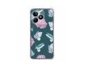 Funda Silicona Antigolpes para Realme C53 diseño Flores 10 Dibujos