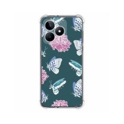 Funda Silicona Antigolpes para Realme C53 diseño Flores 10 Dibujos