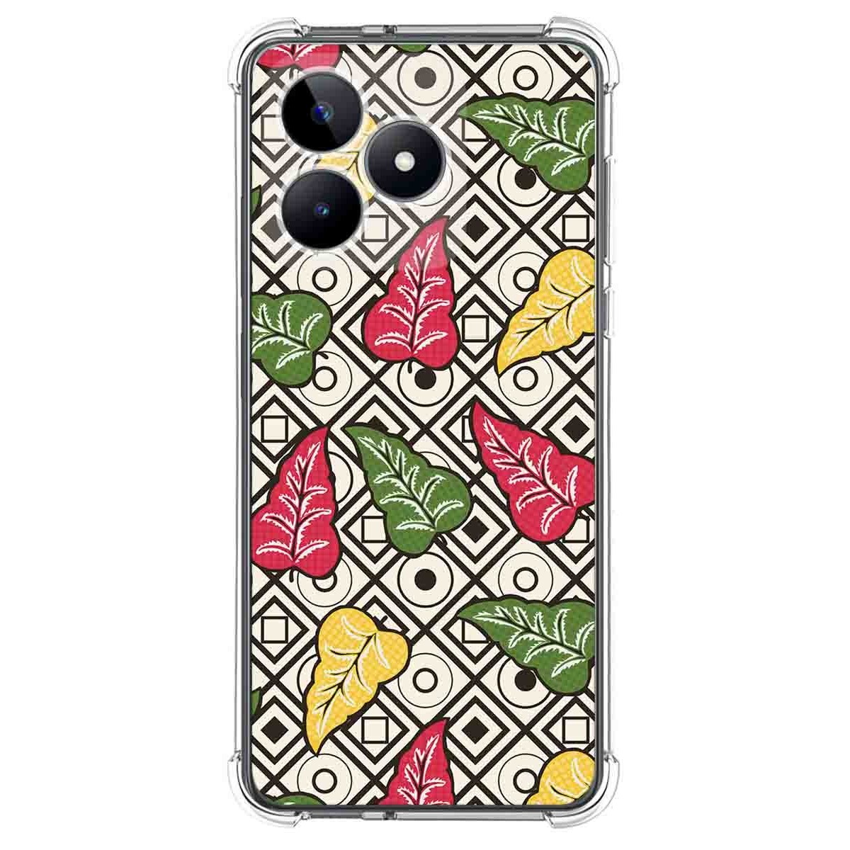 Funda Silicona Antigolpes para Realme C53 diseño Flores 11 Dibujos