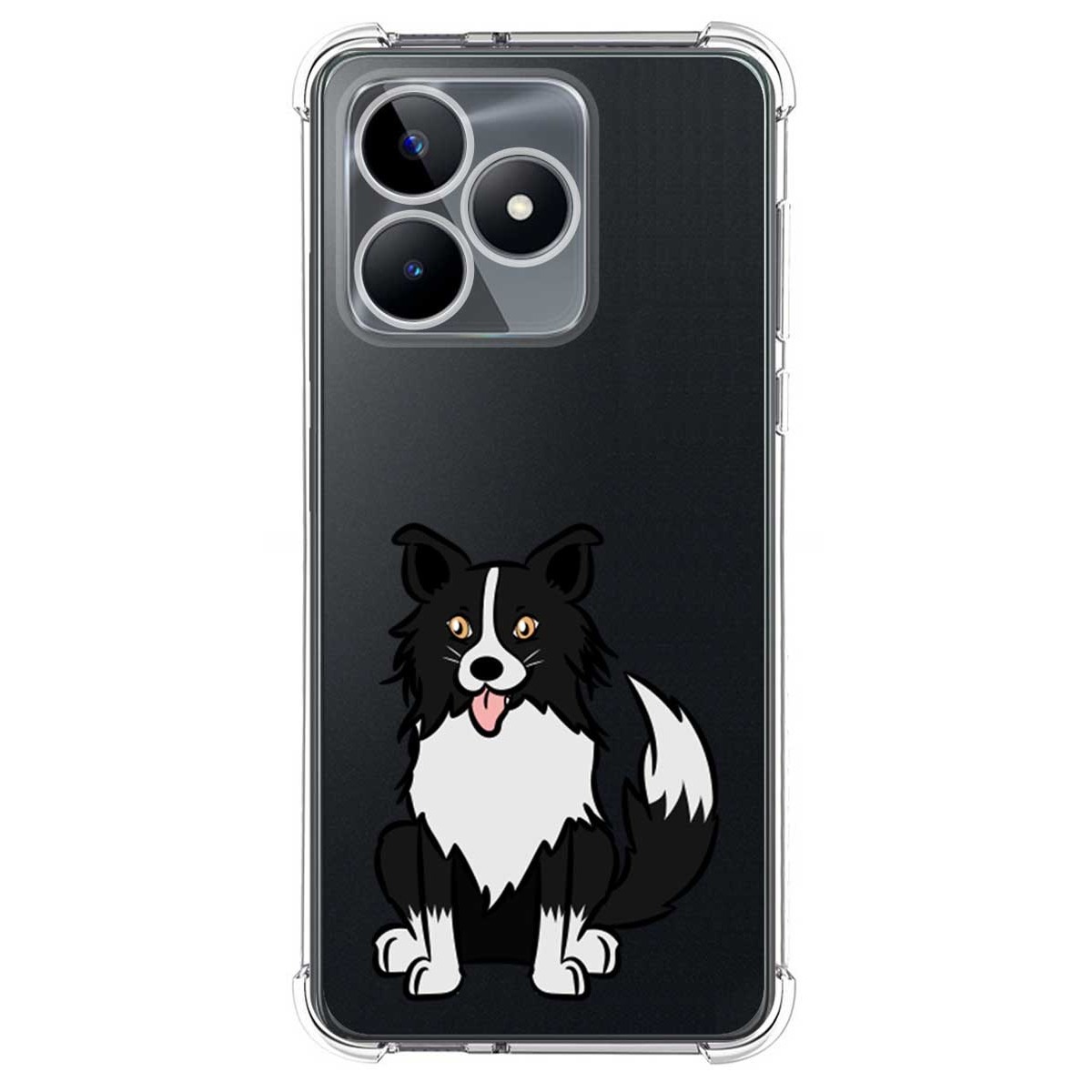 Funda Silicona Antigolpes para Realme C53 diseño Perros 01 Dibujos