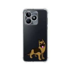 Funda Silicona Antigolpes para Realme C53 diseño Perros 03 Dibujos