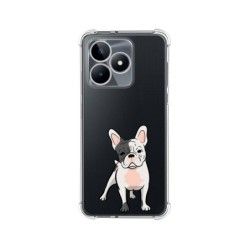 Funda Silicona Antigolpes para Realme C53 diseño Perros 06 Dibujos