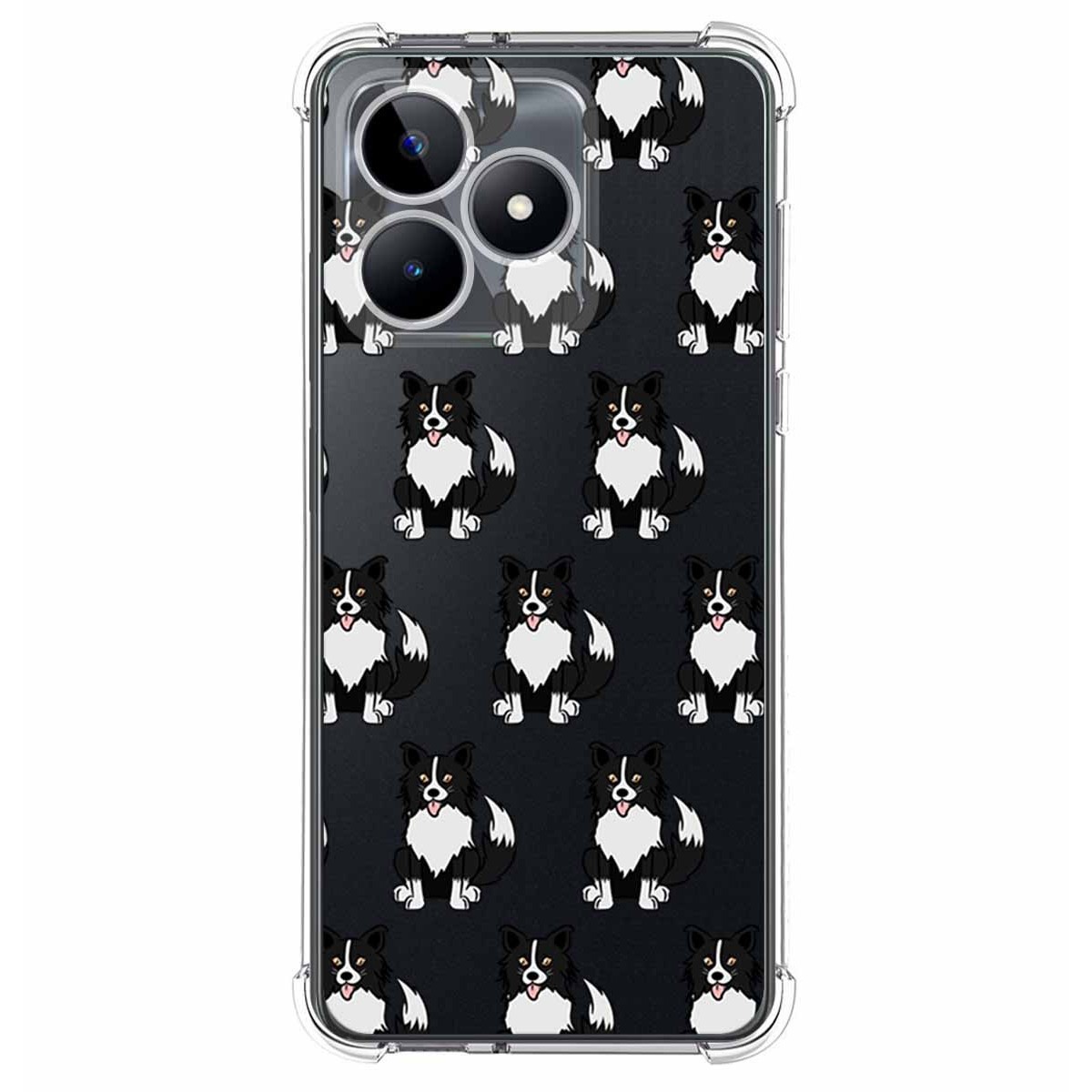 Funda Silicona Antigolpes para Realme C53 diseño Perros 07 Dibujos