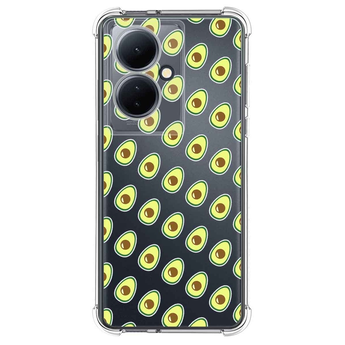 Funda Silicona Antigolpes para Vivo V29 Lite 5G diseño Aguacate Dibujos