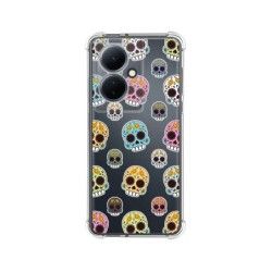 Funda Silicona Antigolpes para Vivo V29 Lite 5G diseño Catrina Dibujos