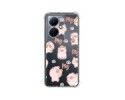 Funda Silicona Antigolpes para Vivo V29 Lite 5G diseño Cerdos Dibujos