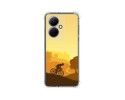 Funda Silicona Antigolpes para Vivo V29 Lite 5G diseño Ciclista Dibujos