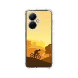 Funda Silicona Antigolpes para Vivo V29 Lite 5G diseño Ciclista Dibujos