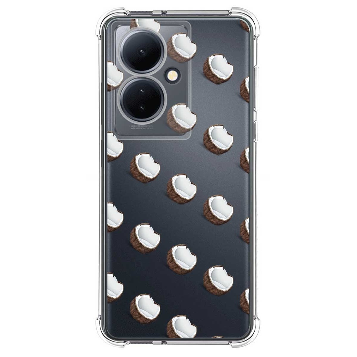 Funda Silicona Antigolpes para Vivo V29 Lite 5G diseño Cocos Dibujos