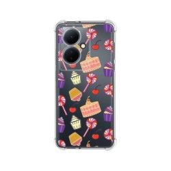 Funda Silicona Antigolpes para Vivo V29 Lite 5G diseño Dulces 01 Dibujos