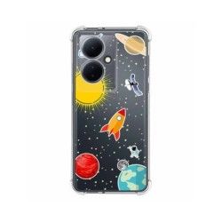 Funda Silicona Antigolpes para Vivo V29 Lite 5G diseño Espacio Dibujos
