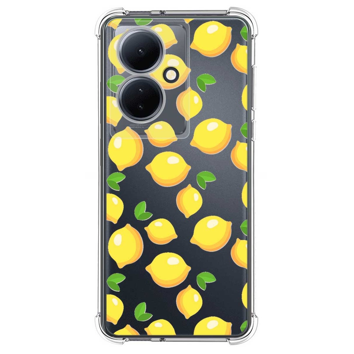 Funda Silicona Antigolpes para Vivo V29 Lite 5G diseño Limones Dibujos