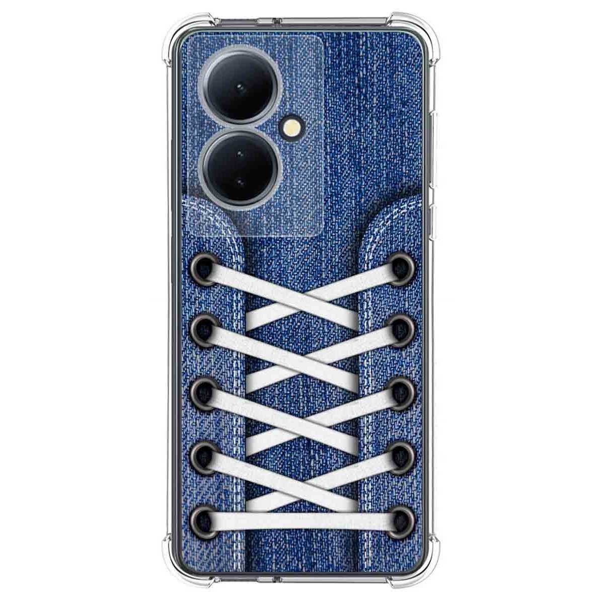 Funda Silicona Antigolpes para Vivo V29 Lite 5G diseño Zapatillas 01 Dibujos