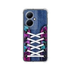 Funda Silicona Antigolpes para Vivo V29 Lite 5G diseño Zapatillas 06 Dibujos