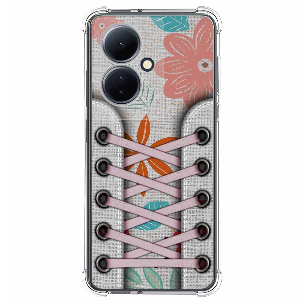 Funda Silicona Antigolpes para Vivo V29 Lite 5G diseño Zapatillas 09 Dibujos
