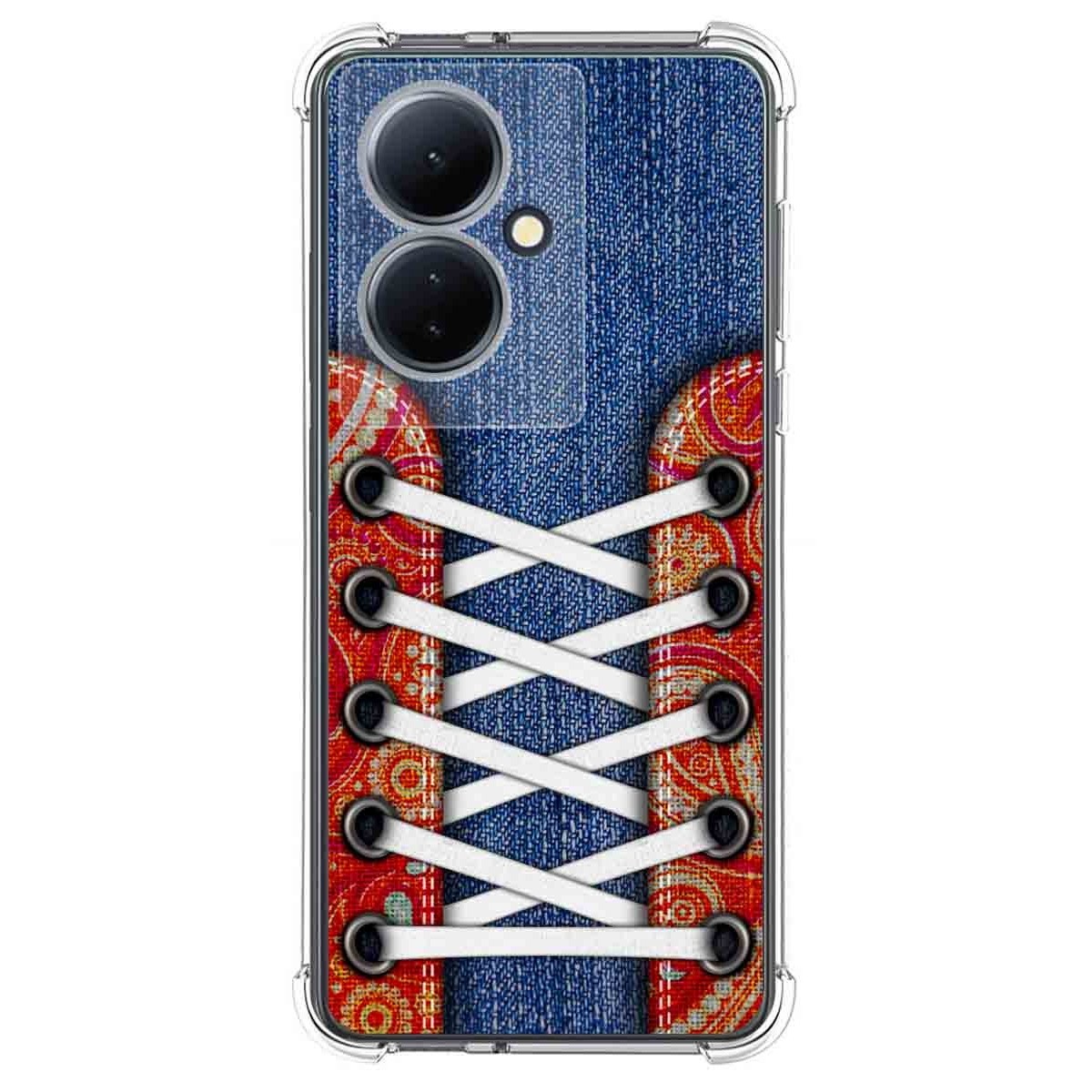 Funda Silicona Antigolpes para Vivo V29 Lite 5G diseño Zapatillas 11 Dibujos