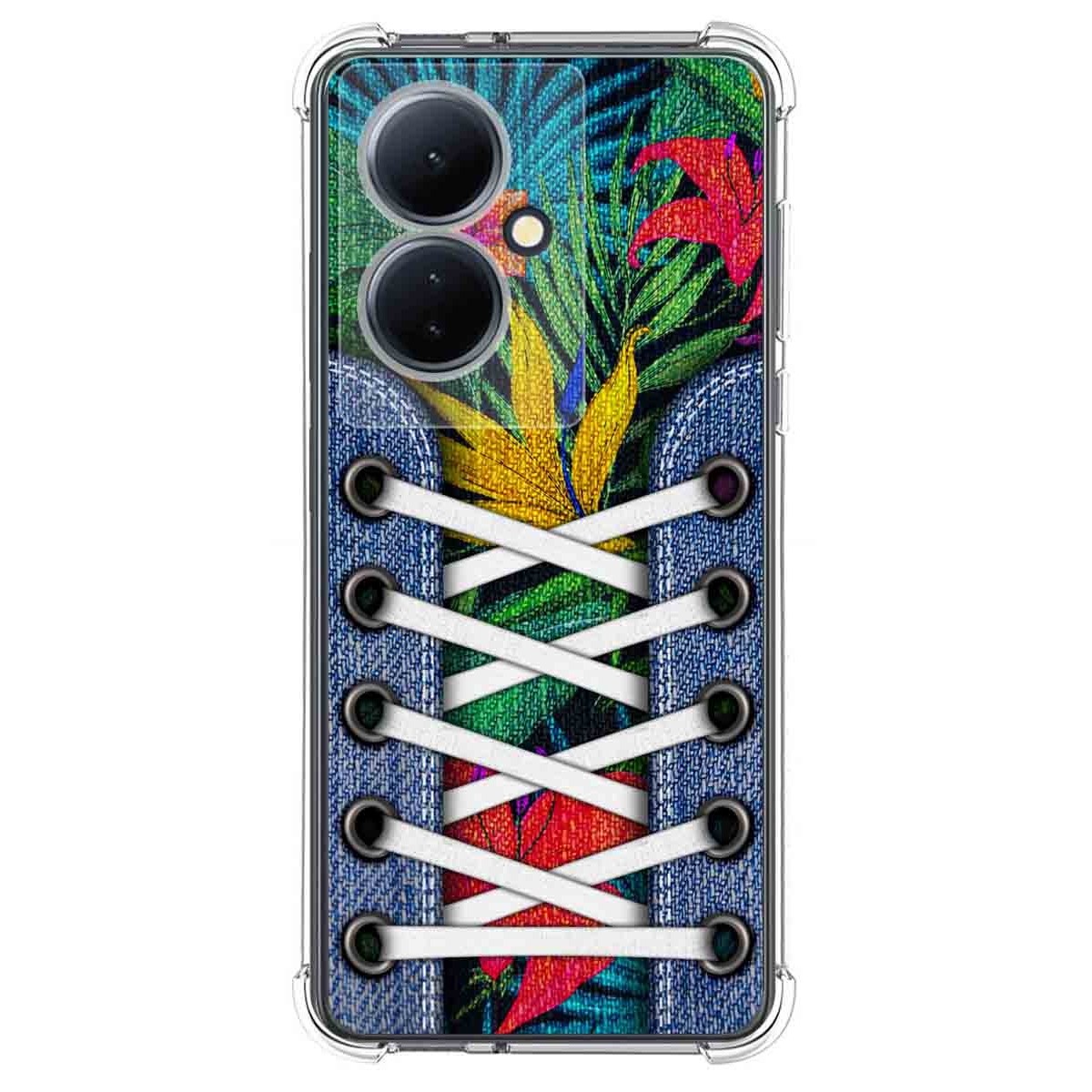 Funda Silicona Antigolpes para Vivo V29 Lite 5G diseño Zapatillas 12 Dibujos