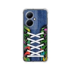 Funda Silicona Antigolpes para Vivo V29 Lite 5G diseño Zapatillas 13 Dibujos