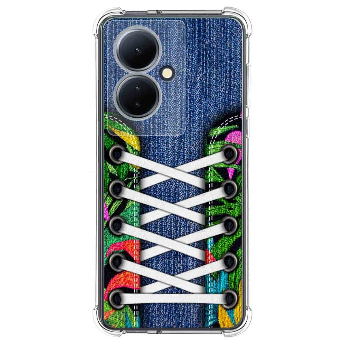 Funda Silicona Antigolpes para Vivo V29 Lite 5G diseño Zapatillas 13 Dibujos