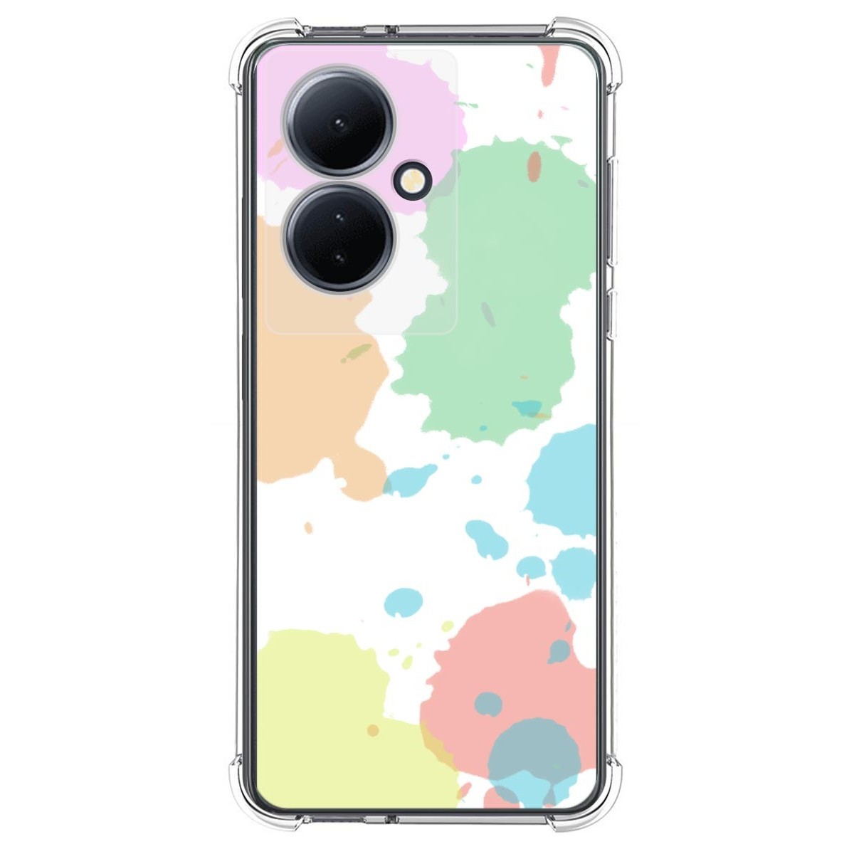 Funda Silicona Antigolpes para Vivo V29 Lite 5G diseño Acuarela 05 Dibujos