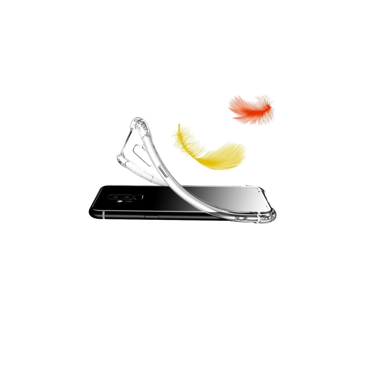 Funda Gel Tpu Imak para Samsung Galaxy S9 Plus Color Transparente