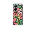 Funda Silicona Antigolpes para Vivo V29 Lite 5G diseño Flores 02 Dibujos