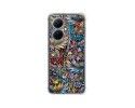Funda Silicona Antigolpes para Vivo V29 Lite 5G diseño Flores 04 Dibujos
