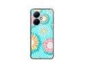 Funda Silicona Antigolpes para Vivo V29 Lite 5G diseño Flores 05 Dibujos
