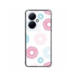 Funda Silicona Antigolpes para Vivo V29 Lite 5G diseño Flores 06 Dibujos