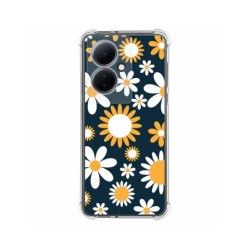 Funda Silicona Antigolpes para Vivo V29 Lite 5G diseño Flores 08 Dibujos