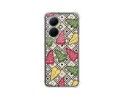 Funda Silicona Antigolpes para Vivo V29 Lite 5G diseño Flores 11 Dibujos