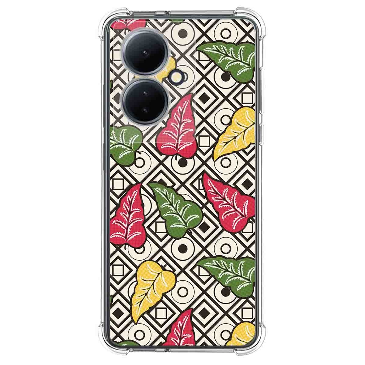 Funda Silicona Antigolpes para Vivo V29 Lite 5G diseño Flores 11 Dibujos
