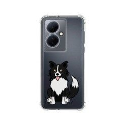 Funda Silicona Antigolpes para Vivo V29 Lite 5G diseño Perros 01 Dibujos