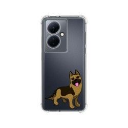 Funda Silicona Antigolpes para Vivo V29 Lite 5G diseño Perros 03 Dibujos