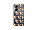 Funda Silicona Antigolpes para Vivo V29 Lite 5G diseño Perros 08 Dibujos