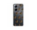 Funda Silicona Antigolpes para Vivo V29 Lite 5G diseño Perros 09 Dibujos