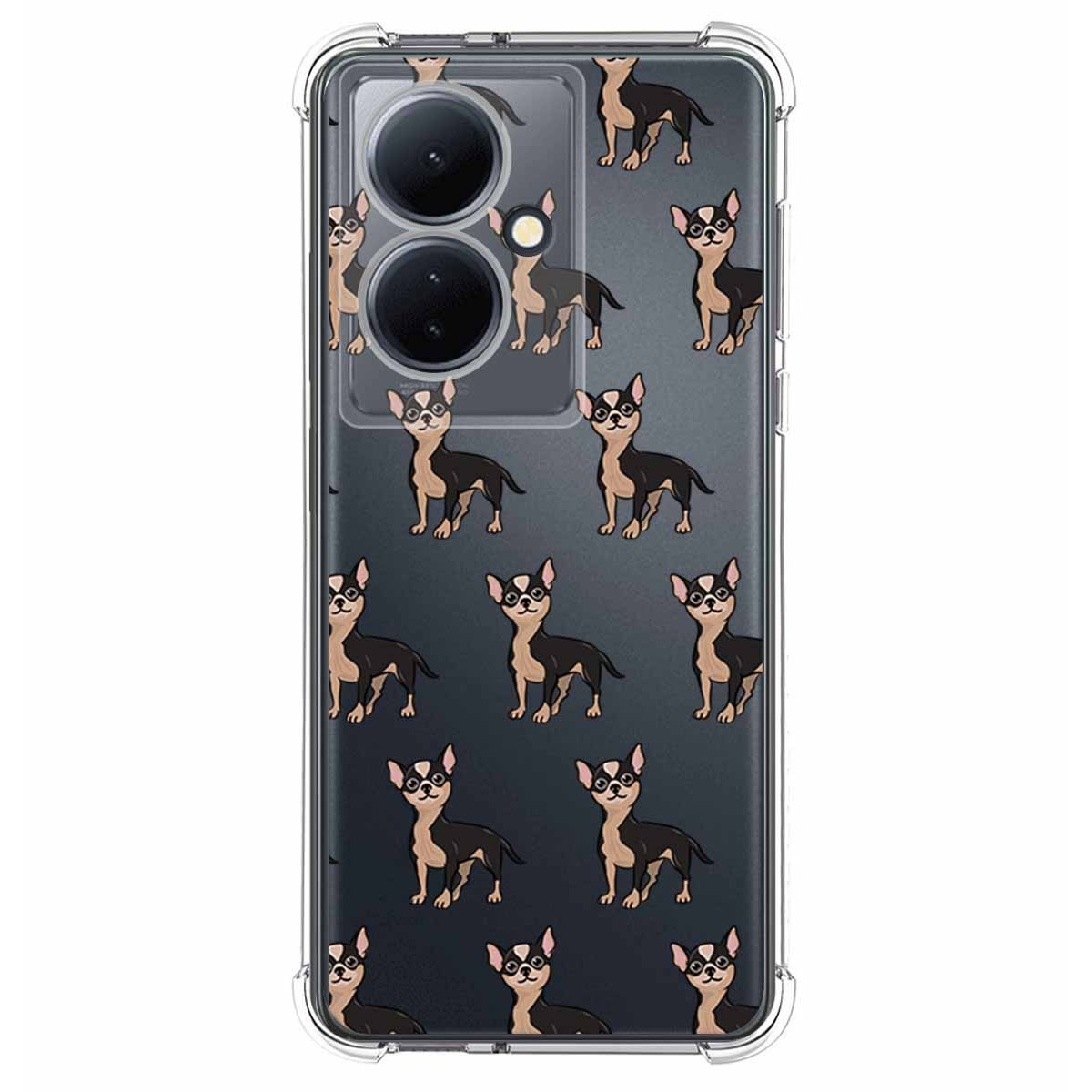 Funda Silicona Antigolpes para Vivo V29 Lite 5G diseño Perros 11 Dibujos