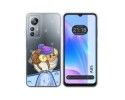 Funda Silicona Transparente para Blackview A85 diseño Cabra Dibujos