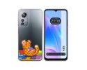 Funda Silicona Transparente para Blackview A85 diseño Leopardo Dibujos