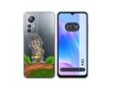Funda Silicona Transparente para Blackview A85 diseño Mono Dibujos