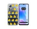 Funda Silicona Transparente para Blackview A85 diseño Pato Dibujos
