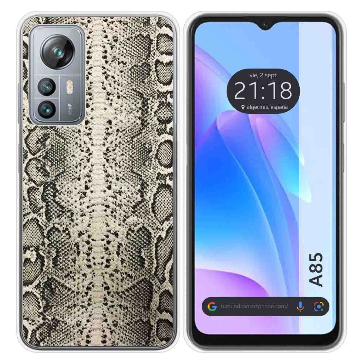 Funda Silicona para Blackview A85 diseño Animal 01 Dibujos