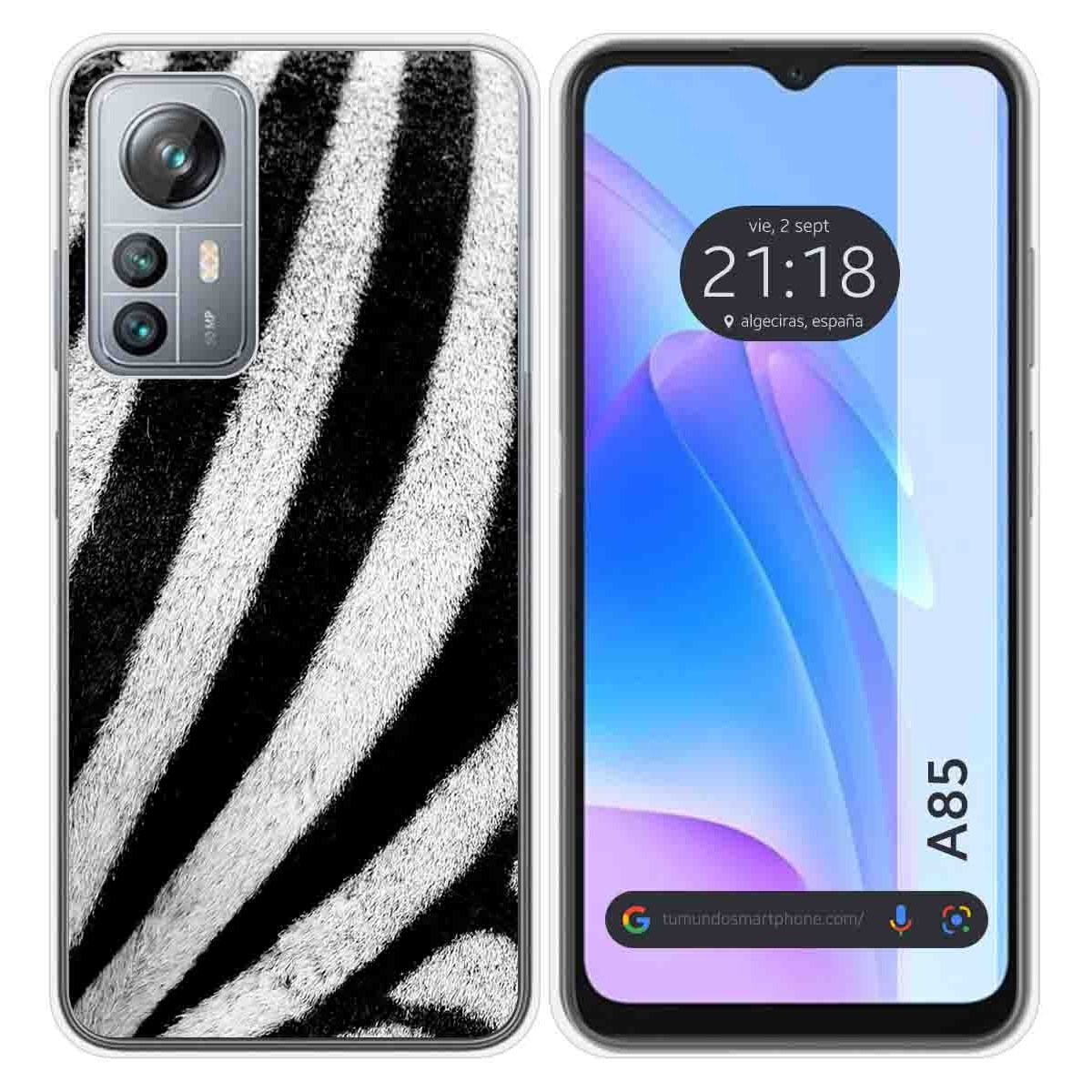 Funda Silicona para Blackview A85 diseño Animal 02 Dibujos